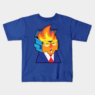 Trumpster Fire Kids T-Shirt